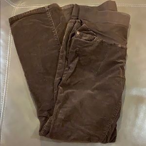 Maternity corduroy pants-(oh baby, by Motherhood)